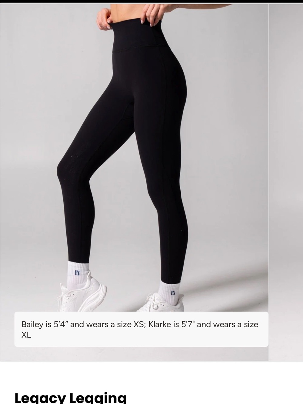 BuffBunny Black legacy medium High-Waist women's Leggings